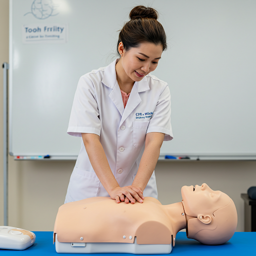 First Aid & CPR training accredited by EMSA 